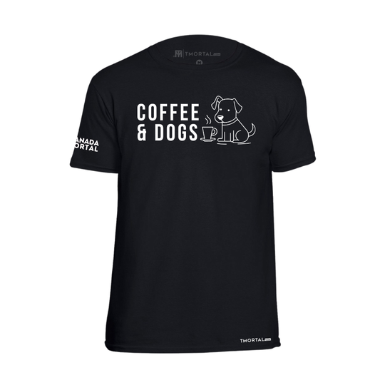 PLAYERA MANADA MORTAL - COFFEE & DOGS
