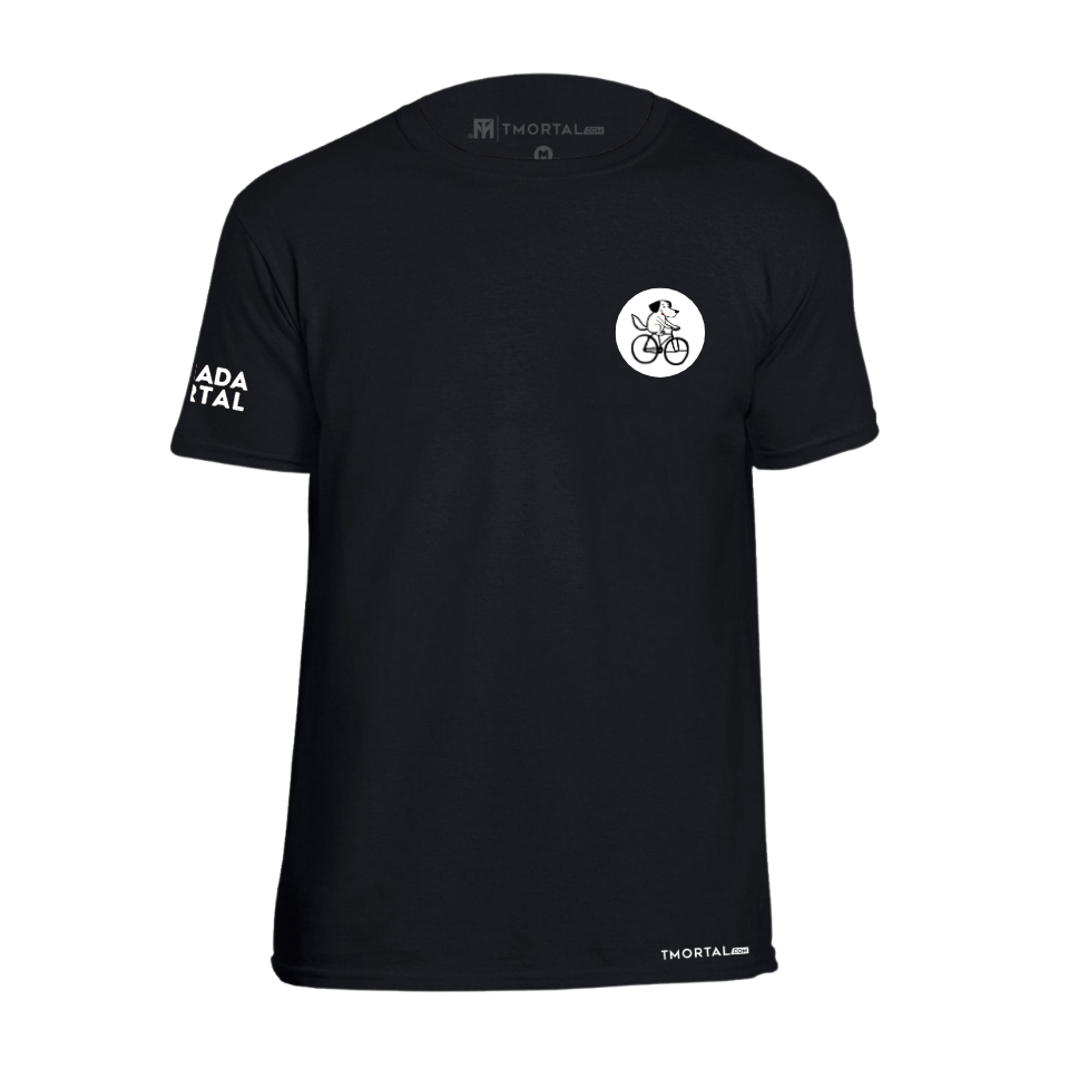 PLAYERA MANADA MORTAL - PERRITO CICLISTA FULL BACK