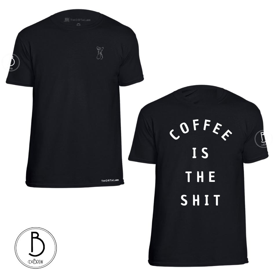 PLAYERA DABREW - COFFEE IS THE SHIT