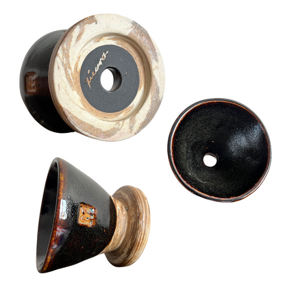 DRIPPER ARTESANAL MANADA MORTAL - PERRITO CICLISTA NEGRO MATE